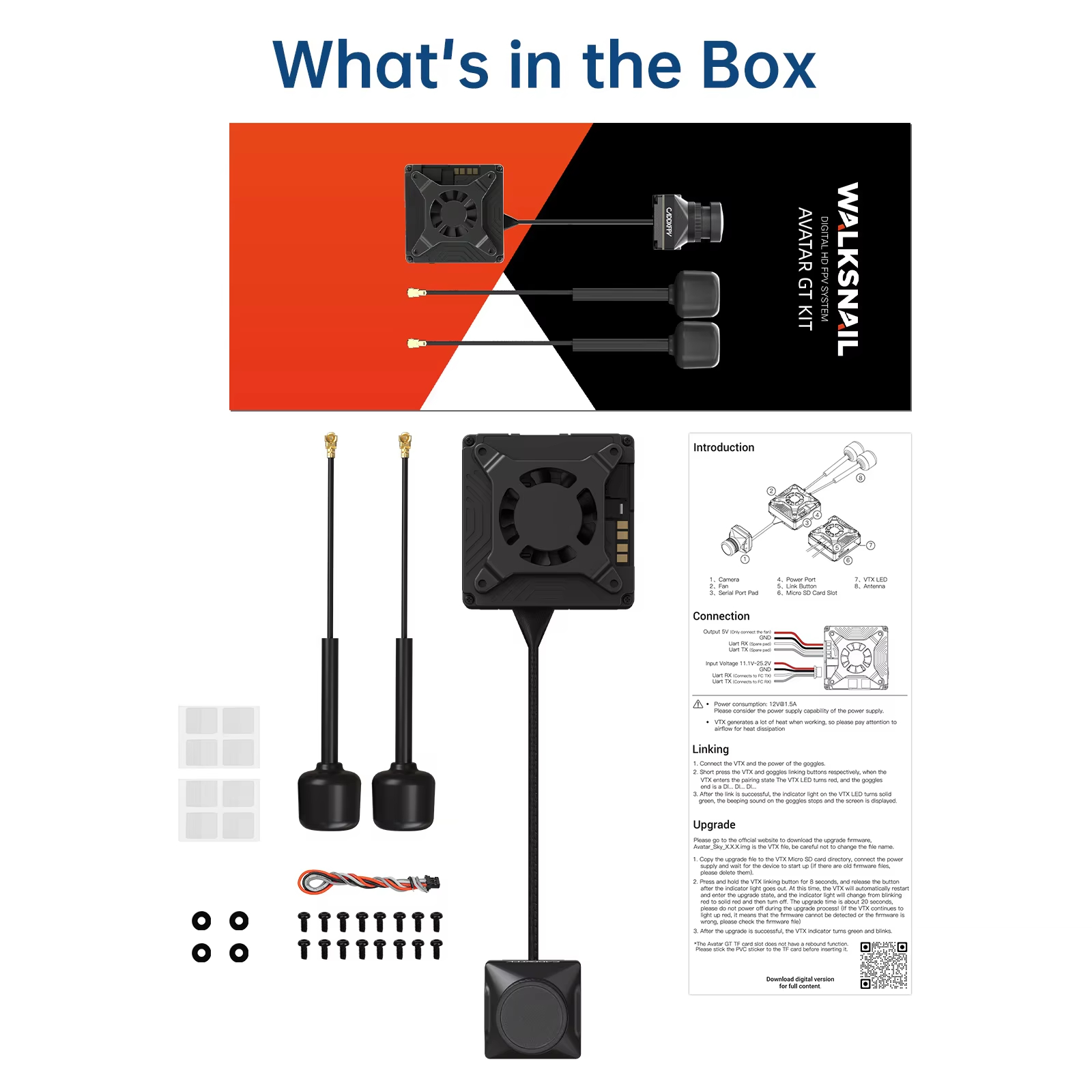 Fpv Drone Kit - Caddx Walksnail Avatar GT Kit |