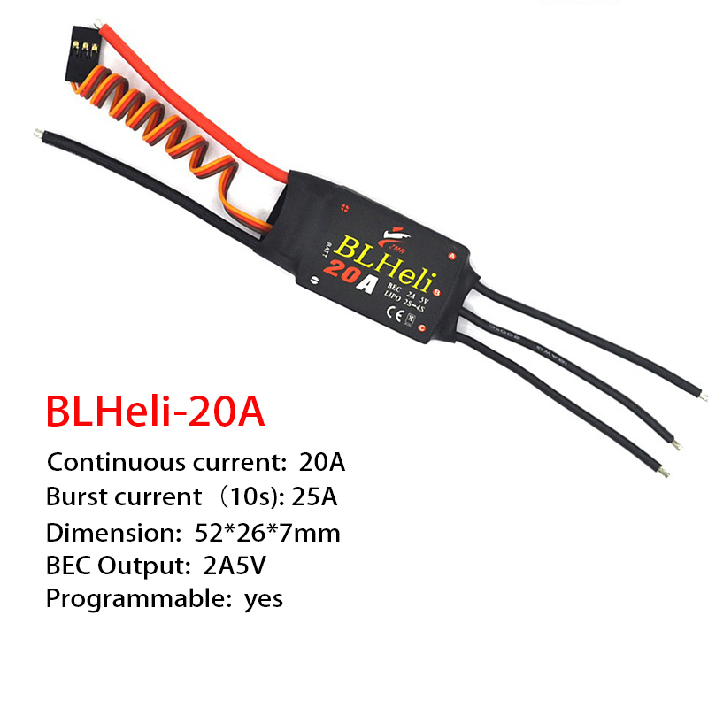 1-3Pcs Brushless ESC BLHeli 20 - Fpv Drone Motor review and price