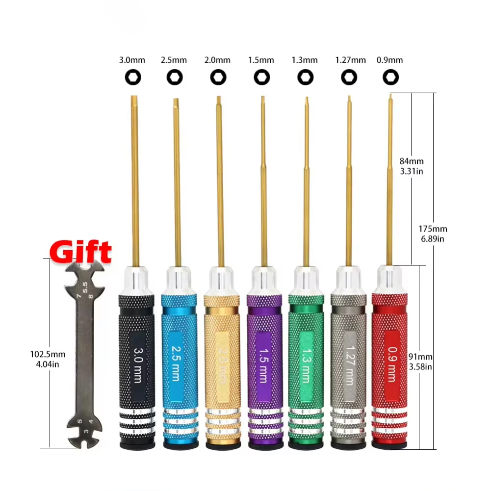 7pcs Hex Screw Driver Set Tita - Fpv Drone Tool Kit review and price