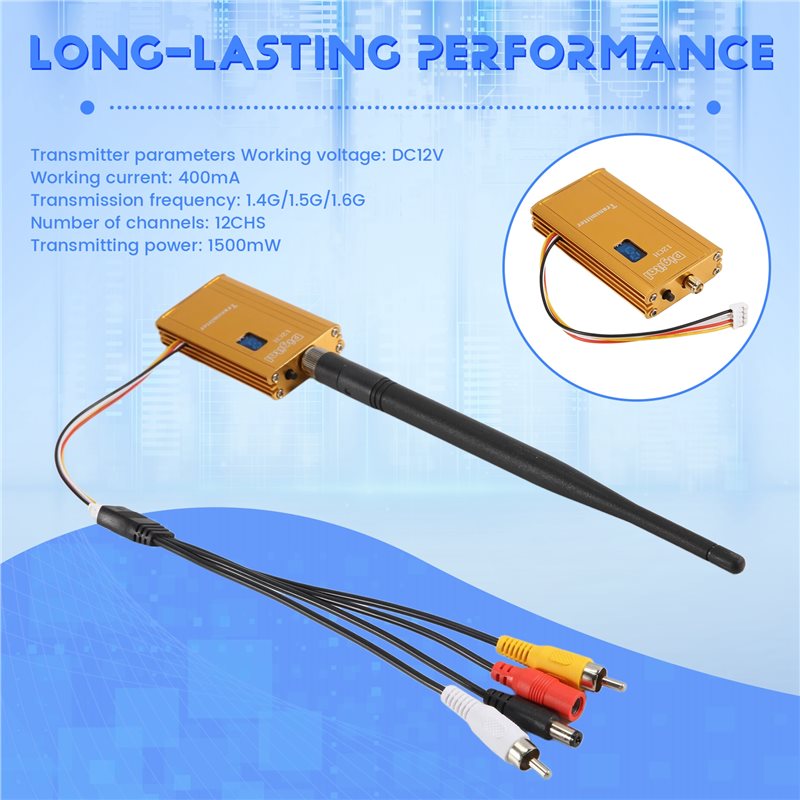 A48U 1.5G 1.5W FPV VTX 12CH 15 - Fpv Drone Vtx review and price